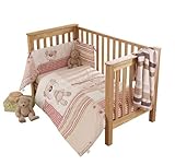 Clair de Lune Little Bear Cot/ Cot Bed Quilt and Bumper Set (2 Pieces) by Clair de Lune