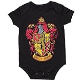 Harry Potter GryffindorベビーロンパースSnapsuit カラー: ブラック