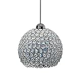 WAC Lighting MP-335-CL/CH Roxy Pendant Fixture with Chrome Canopy, One Size, Clear [並行輸入品]