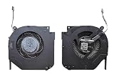 修理交換用 CPU 冷却ファン GALLERIA XL7R-R36/ UL7C-R36 / UL7C-R37 / XL5R-R36 G-Tune H5-LC raytrek R5-AA6 散熱CPU ファン/冷却 左右セット DC5V-2.25W [並行輸入品]