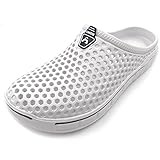 [アモジ] サンダル スリッパ ルームシューズ スポーツサンダル サボサンダル クロッグサンダル ビーチサンダル 室内履き ビジネスサンダル オフィスサンダルメンズ レディース キッズ AM1761 白 ホワイト 24.5cm