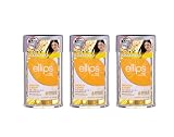 【正規品】ellips（エリップス）ヘアオイル (【3個セット】イエロー/トロピカルフルーツの香り)