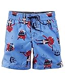 カーターズ Carter's 水着 ラッシュガード UPF50+ 紫外線カット Carter's Pirate Print Swim Trunks 2T (88-93 cm)