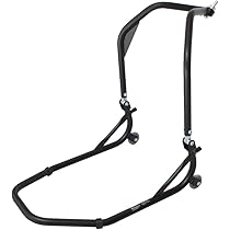 Amazon.co.jp: AP モーターサイクルフロントスタンド ブラック MF372