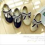 (韓国スタイル子供靴) 子供靴キッズフォーマルシューズ　子供シューズ　女の子用子供靴大リボン　真珠デザイン　全２色 navy,17