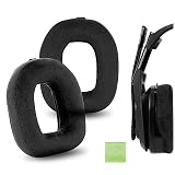 Geekria イヤーパッド Comfort 互換性 パッド Astro A40 TR ヘッドホンに対応 パッド イヤー/イヤーカップ (ベロア/黒)