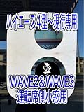 エコフローWAVE2.WAVE3 ダクトパネル 運転席側小窓用 未塗装
