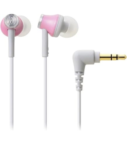 オーディオテクニカATH-CKR70 PKイヤホン有線カナル型ハイレゾ対応ピンク ATH-CKR70｜イヤホン：ワイヤードイヤホン｜オーディオテクニカ