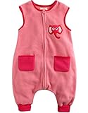 [VaenaitBaby]キッズ男の子ベービーブランケット毛布フリースウール寝袋スリーパーパジャマスリーブバッグPink Elephant L