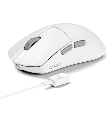 Amazon | MCHOSE A7 PRO ゲーミングマウス ワイヤレス 1Kドングル付き