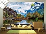 wall26 – Aロットの古いヴィンテージSuitcases – 取り外し可能な壁壁画|自己粘着Large壁紙- - - - - - - 100"x144" WMR-WP-X-DC96-100x24