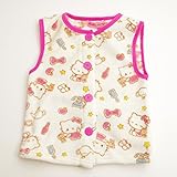 サンリオ ハローキティ フリースベスト　100-130cm（734KT601112） (110cm)