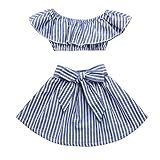 Hatop SHORTS ベビー・ガールズ US サイズ: 5T カラー: ブルー