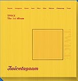 トワイス - Twicetagram [B Glossy ver.] (Vol.1) CD+3 Photocard+Sticker+Pre-Order Benefit+1 Folded Poster [KPOP MARKET特典: 追加特典フォトカードセット] [韓国盤]