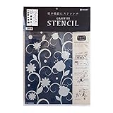 小屋女子ステンシル  「コンビネーション」 KJ-04