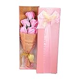 Le seul 石鹸の花、バレンタインデー、母の日、結婚、様々なフェスティバルあなたが愛する人への最高の贈り物(ピンク)