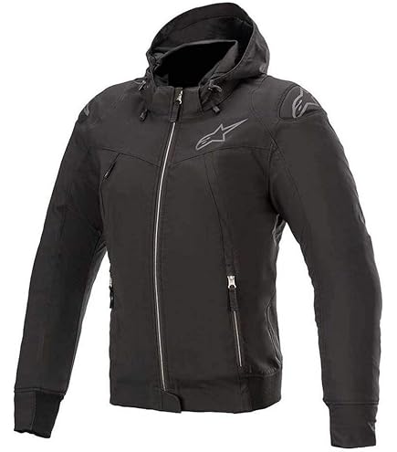 Amazon | [アルパインスターズ] バイクパーカー ブラック