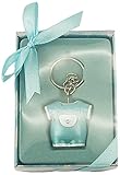 Firefly Imports Baby Shower Party Favor Keepsake Baby Clothes Key Chain, Light Blue by Firefly Impor
