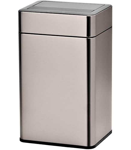 売り切り！自動開閉ゴミ箱　45Ｌ Amazon｜EKO ゴミ箱 自動開閉 ホライゾンセンサービン シルバー