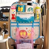 Dephekg シートバックポケット 後部座席 ドライブポケット お出かけポケット 車内収納 オックスフォード布製 子供が好きな可愛い漫画柄８パターン有り 取り付けやすい 車内乱れをなくすカー収納袋 