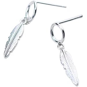 Plus Nao(プラスナオ) ピアス レディース アクセサリー スタッドピアス 揺れる 小ぶり フェザー 羽 かわいい… Plus Nao(プラスナオ) ピアス レディース アクセサリー スタッドピアス 揺れる 小ぶり フェザー 羽 かわいい…