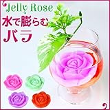 水で膨らむバラ フラワージェリー 薔薇 ローズ 花 / DIY / 水で膨らむ / ガーデニング / ジェリー (パープル)
