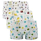 JIEYA 2〜8歳の子供のための3パックまたは5パックのベビーボーイズ下着パンツ (150(6～7歳 ), 3 枚組)