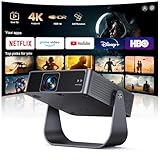 PUTRIMS S36 4K対応 家庭用小型ポータブルプロジェクター 自動調整機能 Smart WhaleOS搭載