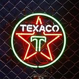 ネオンサイン テキサコ TEXACO ネオン管 ネオンライト オイル ガソリン カンパニー ガレージ