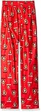 NHLユースBoys 8 – 20寝間着All Over Printパンツ M レッド