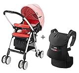 Aprica ラクーナライト AB PK + コランCTS BK セット！