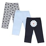 Decdeal 3枚 ベイビーパンツセット 新生児用/乳児用 100％コットン ユニセックス 0-12M