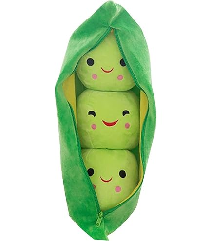 Amazon.co.jp: HKKY 豌豆 エンドウ豆 抱き枕 クッション ぬいぐるみ