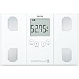 タニタ 体重 体組成計 50g ホワイト BC-314 WH 自動認識機能付き/立掛け収納OK