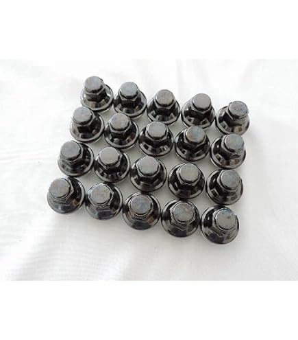 Amazon.co.jp: WORK LOOK NUT SET ブラック M14 × P1.5 240259 全長
