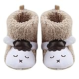 OUYOU ベビーシューズ ファーストシューズ 子供靴 赤ちゃん 女の子 男の子 滑め防ぐ靴 室内履き 出産祝い プレゼントにも 練習用 歩行練習