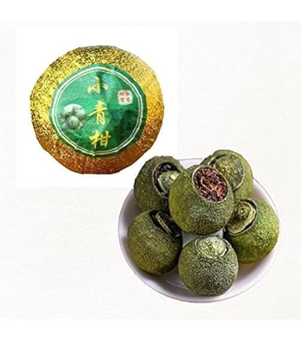 Amazon.co.jp: 中国茶プーアル茶 小青柑普洱茶フルボディ香り、コク味