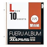 ア-LR-10A フエルアルバム替台紙 Lサイズ [エレクトロニクス]