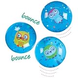 3羽のちびフクロウ・キラキラ スーパーボール セット（6個入り）子どもたちのアクティビティに