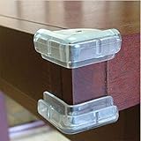 赤ちゃんケガ防止コーナークッション コーナーパッド テーブル柱の角 8個セット ベビー安全防護角 透明タイプ