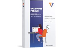 K7 Antivirus Premium Antivirus Software 2026 for laptop/pc|1 User,1 Year| Antivirus, Internet Protection,Threat protection -No CD