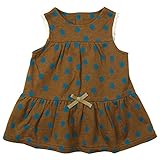 《H28年秋冬物》(日本製) Joues douces(ジュース デュース) ランダム接結水玉柄ワンピース 80cm /BR NO.DP-63801