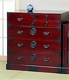 桐製 和風モダンテイスト チェスト