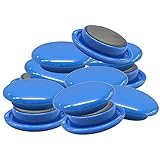 Mag(マグエックス) 掲示・メモ留め用 マグネットカラーボタン 徳用 Φ30mm 青 12個入 MFCB-30-12P-B
