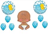 It 's A Boy Rubber Ducky 24 " CelebrateベビーシャワーBalloons Decorations Supplies Duck