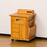 すっ桐ナイトワゴン ベッドサイド チェスト KU627