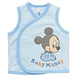 西松屋 フリースベスト（ベビーミッキー＆ミニー） 【新生児50-70cm】　ブルー