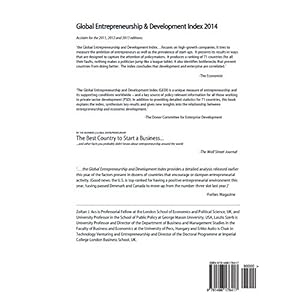 Global Entrepreneurship and Development Index 2014