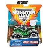Spin Master Monster Jamシリーズ 9 Grave Digger 1:64スケール VIPリストバンド付き