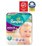 パンパースアクティブフィットおむつサイズ5不可欠パック - 35おむつ。 (Pampers) (x6) - Pampers Active Fit Nappies Size 5 Essential Pa